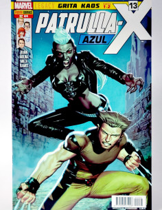 CÓMIC PATRULLA -X AZUL 64 PANINI MARVEL GRAPA DE KIOSCO