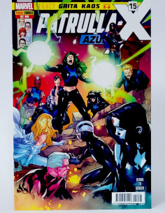 CÓMIC PATRULLA -X AZUL 66 PANINI MARVEL GRAPA DE KIOSCO