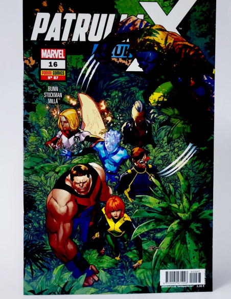 CÓMIC PATRULLA -X AZUL 67 PANINI MARVEL GRAPA DE KIOSCO