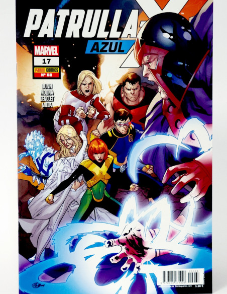 CÓMIC PATRULLA -X AZUL 68 PANINI MARVEL GRAPA DE KIOSCO
