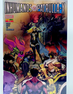 CÓMIC INHUMANOS VS PATRULLA-X 6 PANINI MARVEL GRAPA DE...
