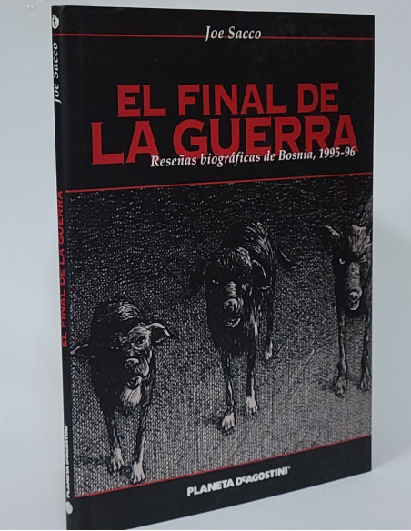 CÓMIC EL FINAL DE LA GUERRA RESEÑAS JOE SACCO TAPA DURA PLANETA DEAGOSTINI EXCELENTE ESTADO