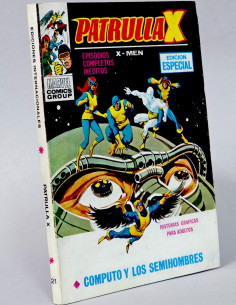 CÓMIC PATRULLA X 21 CÓMPUTO VERTICE VOL.1 MARVEL TACO...