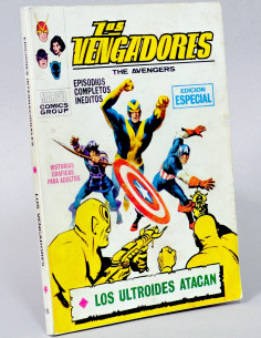 CÓMIC LOS VENGADORES 16 LOS ULTROIDES ATACAN VERTICE...