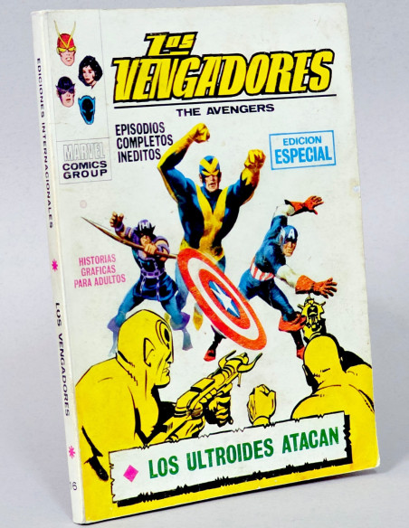 CÓMIC LOS VENGADORES 16 LOS ULTROIDES ATACAN VERTICE VOL.1 MARVEL TACO VOLUMEN MUY BUEN ESTADO