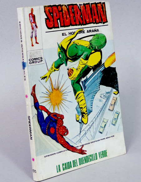 CÓMIC SPIDERMAN 55 DUENDECILLO VERDE VERTICE VOL.1 (SPIDER-MAN) MARVEL VOLUMEN TACO BUEN ESTADO