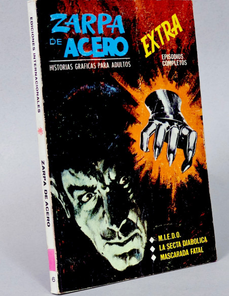 CÓMIC ZARPA DE ACERO 6 MIEDO VERTICE TACO FLEETWAY MUY BUEN ESTADO