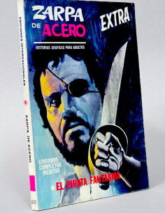 CÓMIC ZARPA DE ACERO 22 EL PIRATA FANTASMA VERTICE TACO...