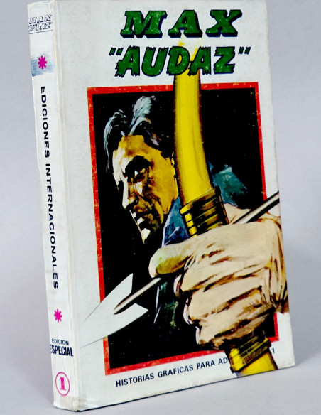 CÓMIC MAX AUDAZ 1 VERTICE EDICIONES INTERNACIONALES GIGANTE MUY BUEN ESTADO