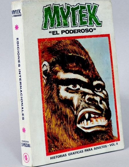 CÓMIC MYTEK 4 EL PODEROSO VERTICE EDICIONES INTERNACIONALES GIGANTE MUY BUEN ESTADO