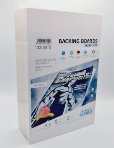 ULTIMATE GUARD BACKING BOARDS SILVER SIZE 400g TAPAS...