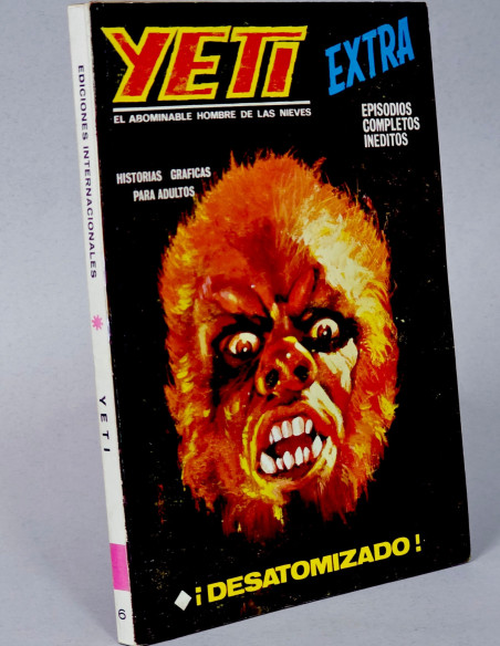 CÓMIC YETI 6 DESATOMIZADO VERTICE TACO FLEETWAY EXCELENTE ESTADO