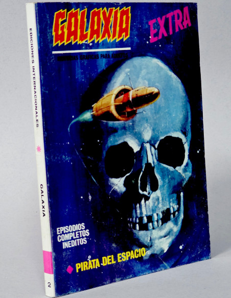 CÓMIC GALAXIA 2 PIRATA DEL ESPACIO VERTICE TACO FLEETWAY EXCELENTE ESTADO