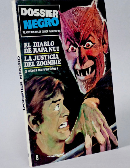CÓMIC DOSSIER NEGRO 8 EL DIABLO DE RAPANUI TACO IBERO MUNDIAL EXCELENTE ESTADO