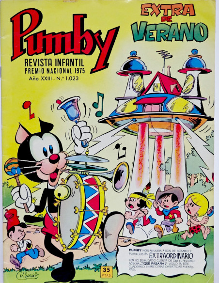 CÓMIC PUMBY 1023 EXTRA VERANO 1977 EDITORIAL VALENCIANA EXCELENTE ESTADO