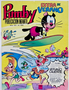 CÓMIC PUMBY 818 EXTRA VERANO1973 EDITORIAL VALENCIANA...