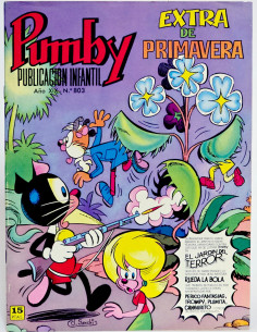 CÓMIC PUMBY 803 EXTRA PRIMAVERA 1973 EDITORIAL VALENCIANA...