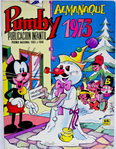 CÓMIC PUMBY ALMANAQUE 1973 EDITORIAL VALENCIANA MUY BUEN...