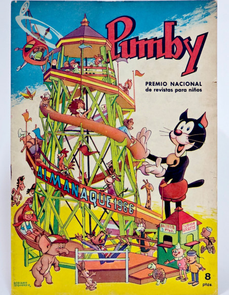 CÓMIC PUMBY ALMANAQUE 1966 EDITORIAL VALENCIANA MUY BUEN ESTADO