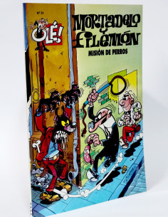 CÓMICS MORTADELO Y FILEMÓN 51 MISIÓN DE PERROS OLÉ 5...