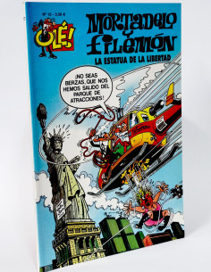 CÓMICS MORTADELO Y FILEMÓN 15 LA ESTATUA DE LA LIBERTAD...