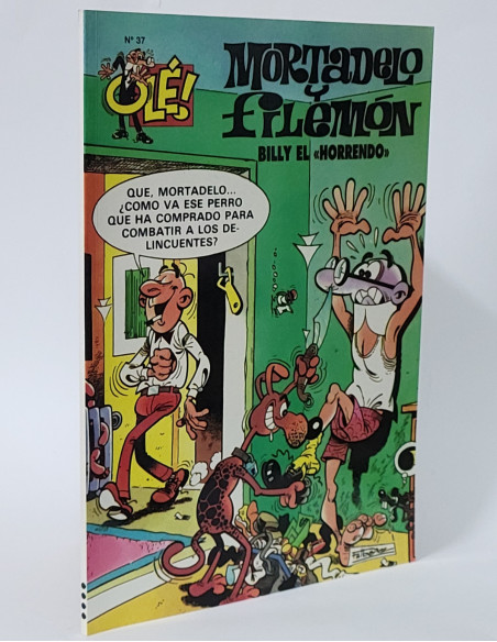 CÓMICS MORTADELO Y FILEMÓN 37 BILLY EL HORRENDO OLÉ 5 QUINTA EDICIÓN EDICIONES B DE KIOSCO