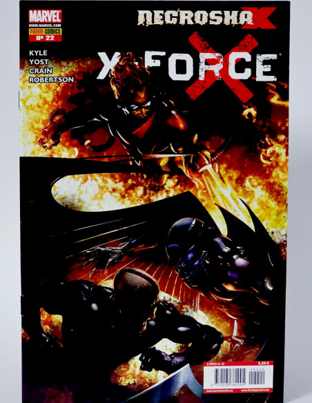 CÓMIC X-FORCE 22 PANINI VOL.3 MARVEL VOLUMEN GRAPA DE KIOSCO