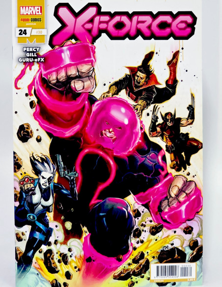 CÓMIC X-FORCE 30 PANINI MARVEL SEPTIEMBRE 2022 GRAPA DE KIOSCO
