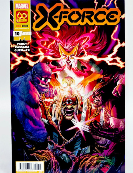 CÓMIC X-FORCE 15 PANINI MARVEL ABRIL 2021 GRAPA DE KIOSCO