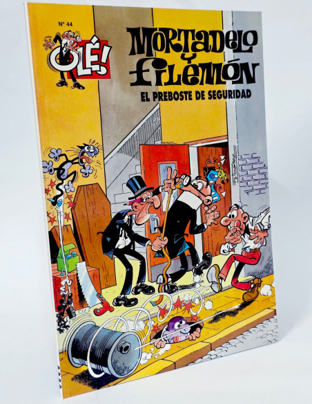 CÓMICS MORTADELO Y FILEMÓN 44 EL PREBOSTE DE SEGURIDAD OLÉ 5 QUINTA EDICIÓN EDICIONES B DE KIOSCO