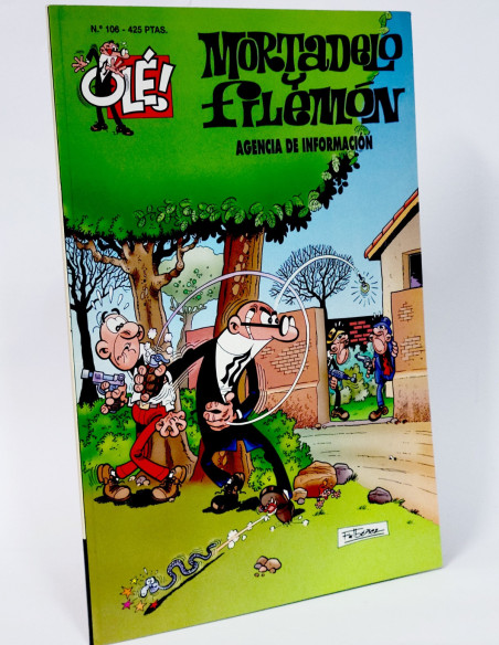 CÓMICS MORTADELO Y FILEMÓN 45 SOBORNO OLÉ 5 QUINTA EDICIÓN EDICIONES B DE KIOSCO