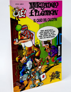 CÓMICS MORTADELO Y FILEMÓN 25 EL CASO DEL CALCETIN OLÉ 5...