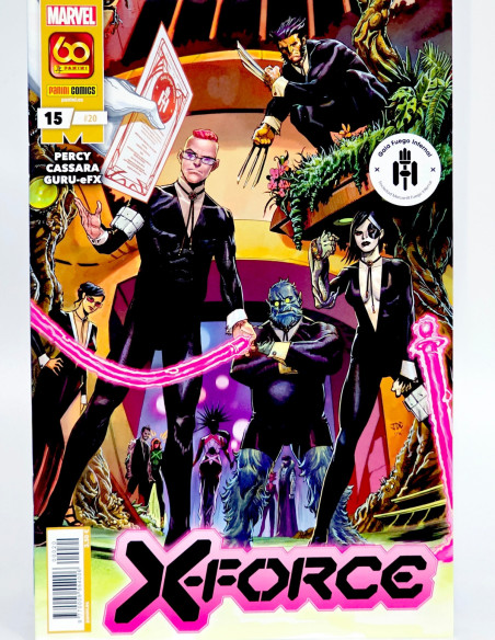 CÓMIC X-FORCE 20 PANINI MARVEL OCTUBRE 2021 GRAPA DE KIOSCO