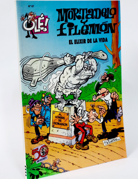 CÓMICS MORTADELO Y FILEMÓN 67 EL ELIXIR DE LA VIDA OLÉ 5 QUINTA EDICIÓN EDICIONES B DE KIOSCO