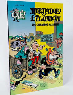 CÓMIC MORTADELO Y FILEMÓN 71 LOS CACHARROS MAJARETAS OLÉ...