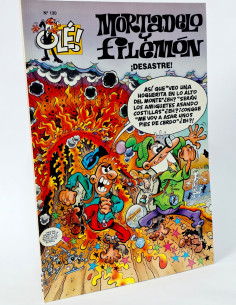 CÓMIC MORTADELO Y FILEMÓN 130 DESASTRE OLÉ CUARTA EDICIÓN...