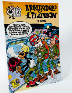 CÓMIC MORTADELO Y FILEMÓN 79 EL RACISTA OLÉ PRIMERA...