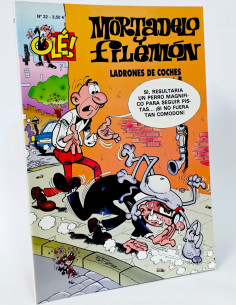 CÓMIC MORTADELO Y FILEMÓN 22 LADRONES DE COCHES OLÉ...