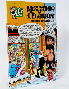 CÓMIC MORTADELO Y FILEMÓN 73 CONCURSO OPOSICIÓN OLÉ...
