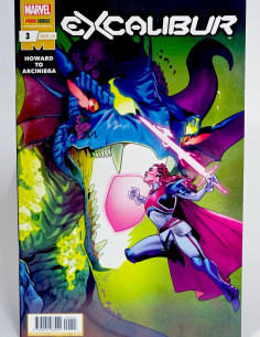 CÓMIC EXCALIBUR 3 MARVEL CÓMICS PANINI GRAPA ABRIL 2020...