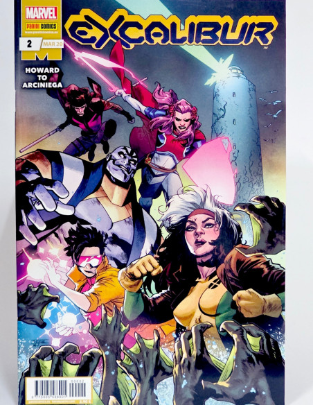 CÓMIC EXCALIBUR 2 MARVEL CÓMICS PANINI GRAPA MARZO 2020 DE KIOSCO