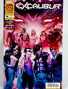 CÓMIC EXCALIBUR 14 MARVEL CÓMICS PANINI GRAPA JUNIO 2021...