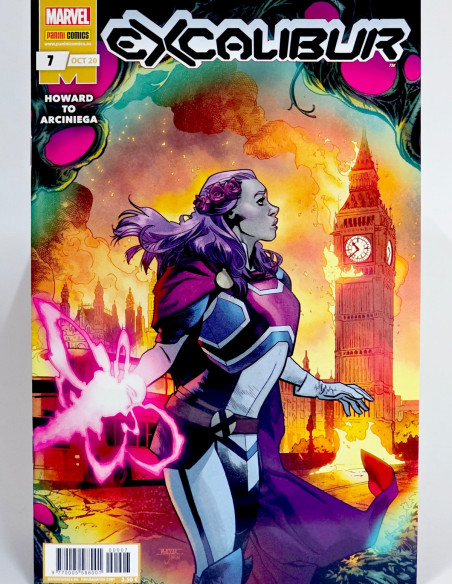 CÓMIC EXCALIBUR 7 MARVEL CÓMICS PANINI GRAPA OCTUBRE 2020 DE KIOSCO