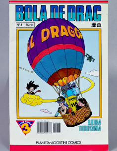 CÓMIC BOLA DE DRAC 3 SERIE BLANCA PLANETA DEAGOSTINI...