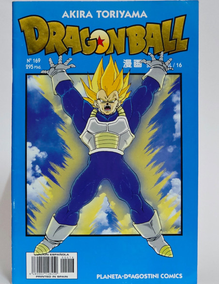 CÓMIC DRAGON 169 SERIE AZUL 16 PLANETA DEAGOSTINI MANGA GRAPA MUY BUEN ESTADO