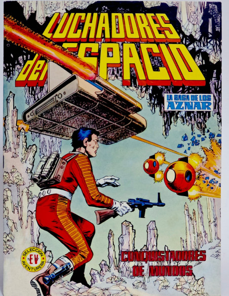 CÓMIC LUCHADORES DEL ESPACIO 14 CONQUISTADORES DE MUNDOS EDITORIAL VALENCIANA EXCELENTE ESTADO