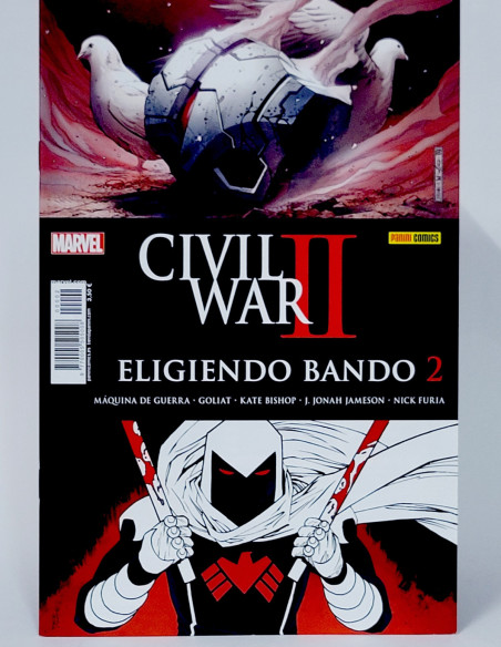 CÓMIC CIVIL WAR II ELIGIENDO BANDO 2 PANINI MARVEL GRAPA DE KIOSCO