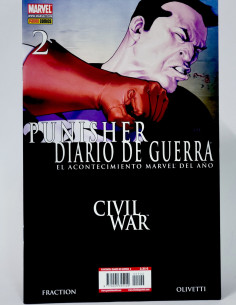 CÓMIC PUNISHER DIARIO DE GUERRA 2 CIVIL WAR PANINI MARVEL...