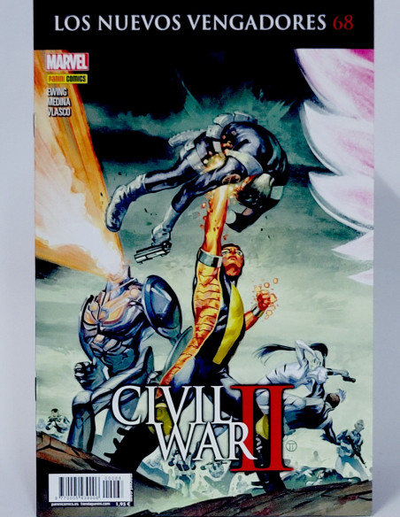 CÓMIC LOS NUEVOS VENGADORES 68 CIVIL WAR II PANINI MARVEL GRAPA DE KIOSCO