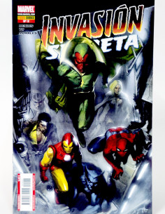CÓMIC INVASIÓN SECRETA 2 PANINI MARVEL GRAPA DE KIOSCO